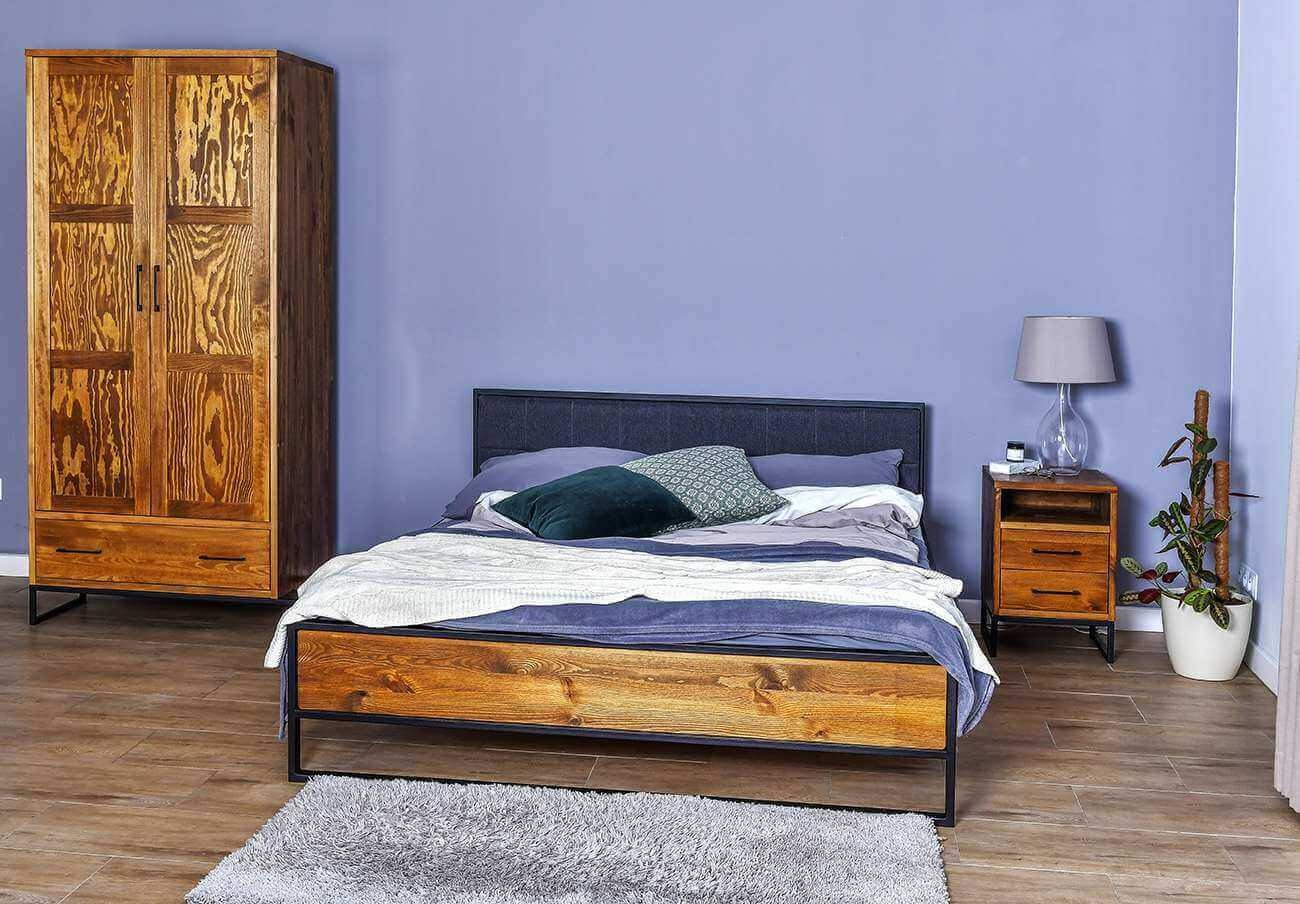 Łóżka loftowe w stylu industrialnym